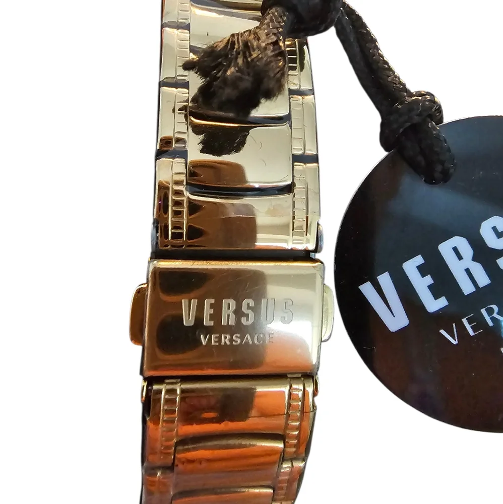 Versus Versace Gold-Tone Lion Watch - Picture 2 of 2